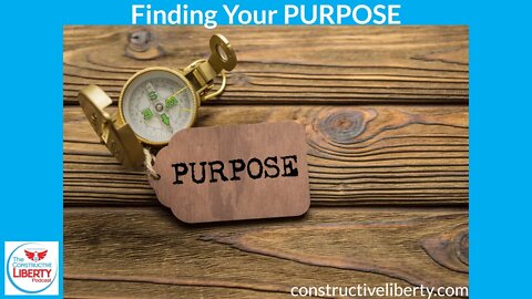 Finding Your Why/Purpose