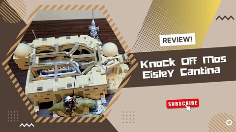 Knock Off Mos Eisley Cantina Review - Lego Star Wars set 75290 - 3187 pcs