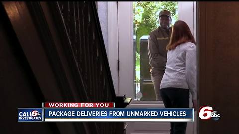 Delivery driver or crook? Carriers in unmarked vehicles are common during the holidays