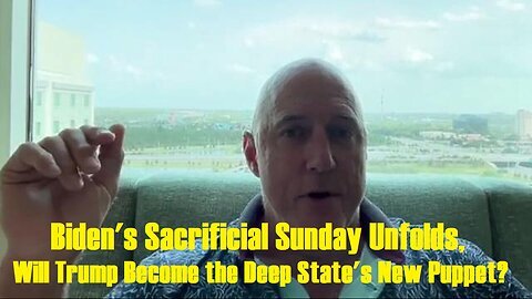 Jaco Warns- Biden's Sacrificial Sunday Unfolds, Will Trump Become the Deep State's New Puppet.