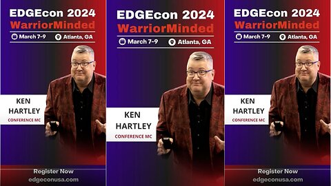 🌟 Ken Hartley Rekindles the Spark for EDGEcon 2024: An Epic Comeback!