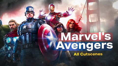 Marvel's Avengers - All Cutscenes (GAME MOVIE) PS5✔️4K 🎵ᵁᴴᴰ 60ᶠᵖˢ