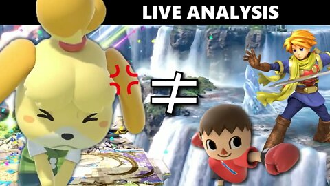 Live Analysis on Isabelle in Smash by Mew2King