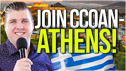 CCOAN - ATHENS: PROPHET GIANNIS TO START HIS MINISTRY!!!