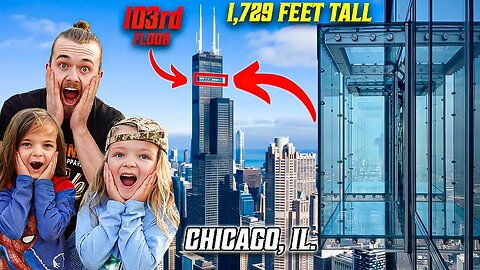 We Visited The Tallest Building In Chicago | Willis Tower | 17th Tallest Building In The World
