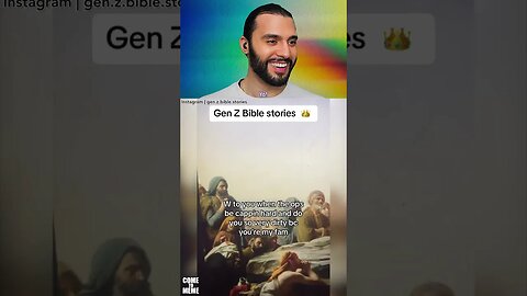 Gen Z Jesus Meme 🙏🏼 Gen Z Bible Stories