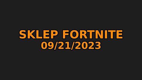 Sklep Fortnite #6 09/21/2023