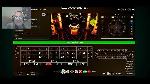 Live online roulette betting ... For the low rollers