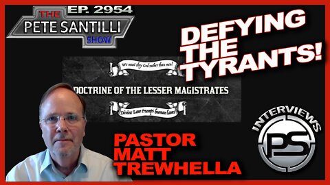 PASTOR MATT TREWHELLA IS DEFYING TYRANTS AND STANDING UP AGAINST COVID MEDICAL TYRANNY