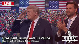 LIVE: President Trump and JD Vance Hold Major Rally in Grand Rapids, Michigan - 7/20/24