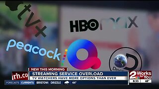 Streaming service overload: TV watchers have more options than ever