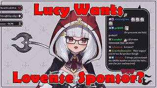 @LucyPyre Wants Lovense Sponsor? #vtuber #clips