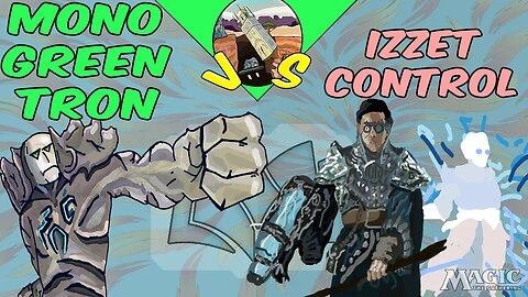 Mono Green Tron VS Izzet Control｜Snap, Counter, Sunder｜Magic the Gathering Online｜Modern