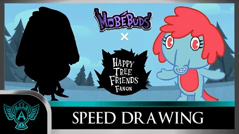 Speed Drawing: Happy Tree Friends Fanon - Skittles | Mobebuds Style