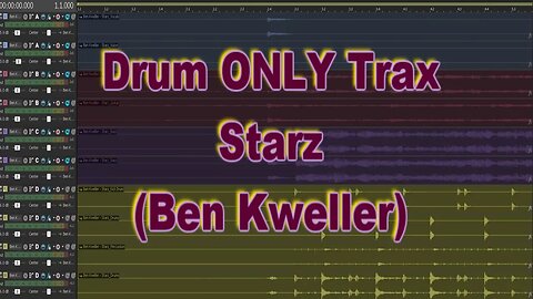 Drum ONLY Trax - Starz (Ben Kweller)
