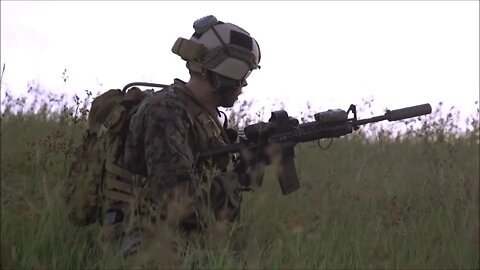 Force Recon Marines Conduct Live-Fire Training