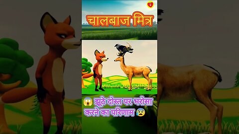 Jhuthe Mitra । झूठा मित्र। moral Hindi story । झूठे मित्र को कैसे पहचाने #shorts