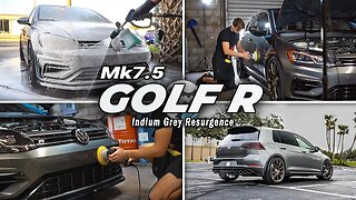 Mk7.5 Golf R | Restoring the BEAUTY of Indium Grey Metallic