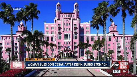 Tampa woman sues Don Cesar in St. Pete after waiter adds liquid nitrogen to her drink