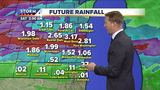 Storms make for a soggy Thursday morning commute