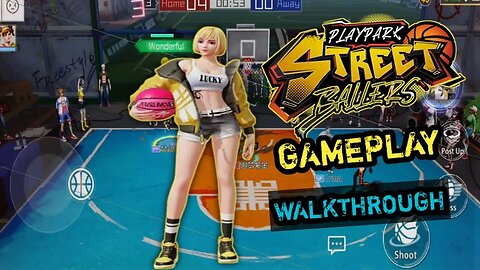 Trying Basketball Metaverse Game - Playpark Streetballers Android/Ios (Gameplay)