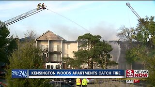 OFD battles two separate apartment building fires