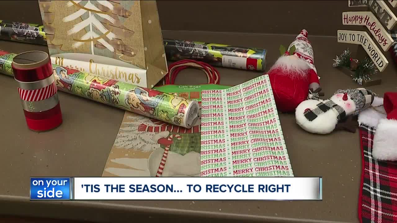 Don't recycle holiday lights, wrapping paper: what to know about holiday recycling