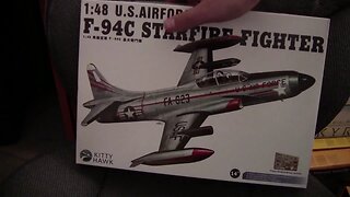 1/48 Kitty Hawk F-94C Starfire Review/Preview