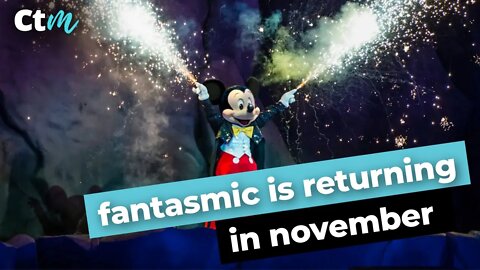 Fantasmic Return Date Announced!