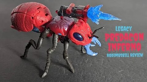 Legacy Predacon Inferno Voyager Transformers Figure - Rodimusbill Review