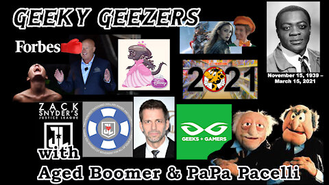 Geeky Geezers -- Disney does Aliens, Zack Snyder SNAFU, Forbes goes after Disney