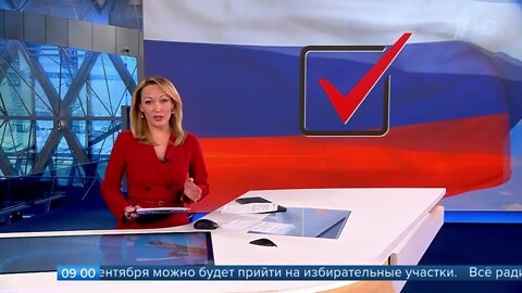 1TV Russian News release at 09:00, September 23, 2022 (English Subtitles)