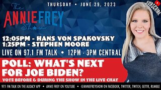 📍 What's next for Joe Biden, SCOTUS Rulings, Affirmative Action • Annie Frey Show 6/29/23