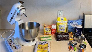 KitchenAid Mixer Chocolate Chip Cookies Demonstration!