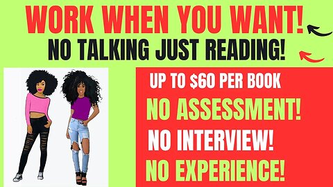 No Talking Just Reading! Get Paid To Read & Review Books Up To $60 Per Book Work From Home