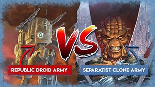 Was the Republic DROID ARMY or the Separatist CLONE ARMY Stronger on the Battlefield?