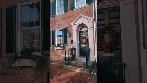 The ghost that haunts this 18th century house in Alexandria doesn't take kindly to British visitors