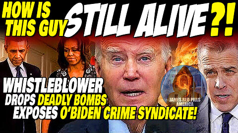 NCSWIC! Insider Turned Whistleblower EXPOSES O'Biden Crime Syndicate! HOW Is This Guy STILL ALIVE?!