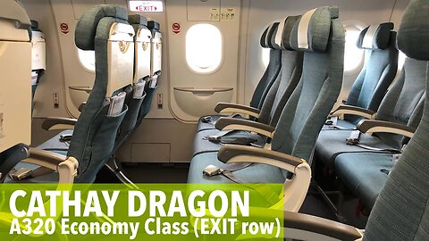Cathay Dragon KA379 Okinawa to Hong Kong (economy class)