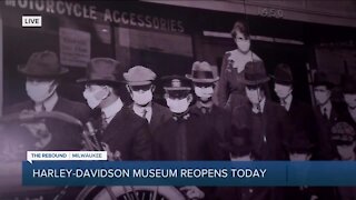 Harley Davidsin Museum reopens Friday