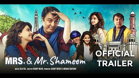 Mrs. and Mr. Shameem | Official Trailer | Saba Qamar, Nauman Ijaz