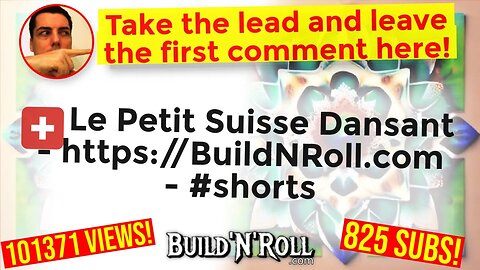 🇨🇭 Le Petit Suisse Dansant - https://BuildNRoll.com - #shorts