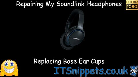Bose Headphone Ear Cup Replacement Featuring Bose Soundlink (@youtube, @ytcreators)