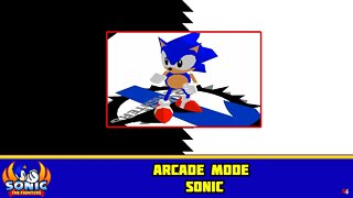 Sonic The Fighters: Arcade Mode - Sonic
