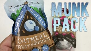 Blueberry Acai Oatmeal Fruit Squeeze Munk Pack Snack