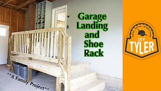 Garage Landing and Shoe Rack