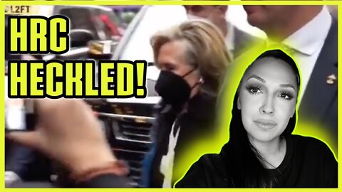 Hillary HECKLED!
