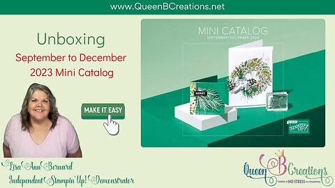 👑 SNEAK PEEK: Sept-Dec Mini Catalog Unboxing Video