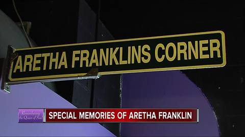 Local restaurant remembers Aretha with special room