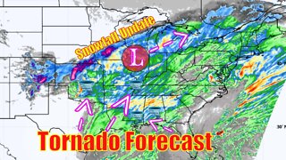 Snowstorm Update & Severe Weather Today & Tomorrow - The WeatherMan Plus Weather Channel